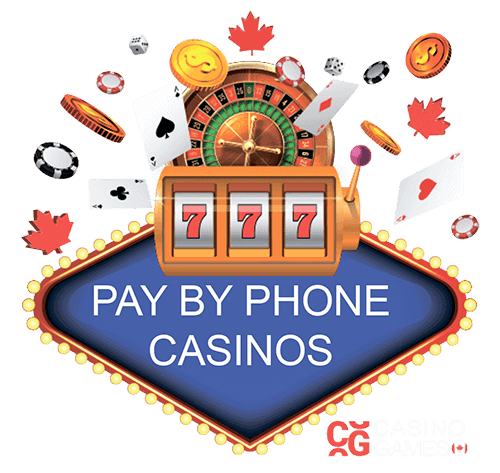 Pay by phone casinos logo