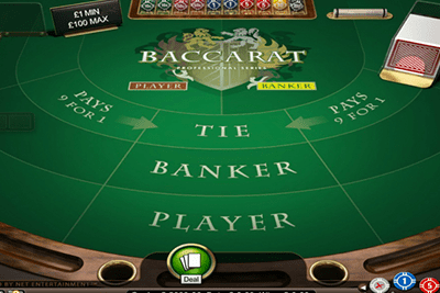 Play Baccarat Pro World Match Online Casino 2019