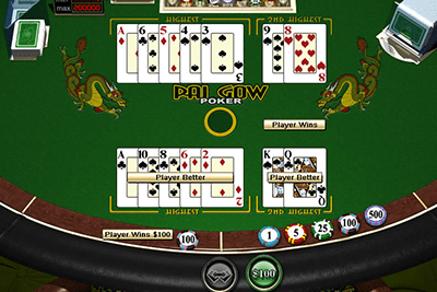 Play Pai Gow Poker by Real Time Gaming Online Real Money & Gratuit