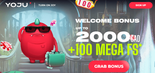 yoju casino welcome bonus offer